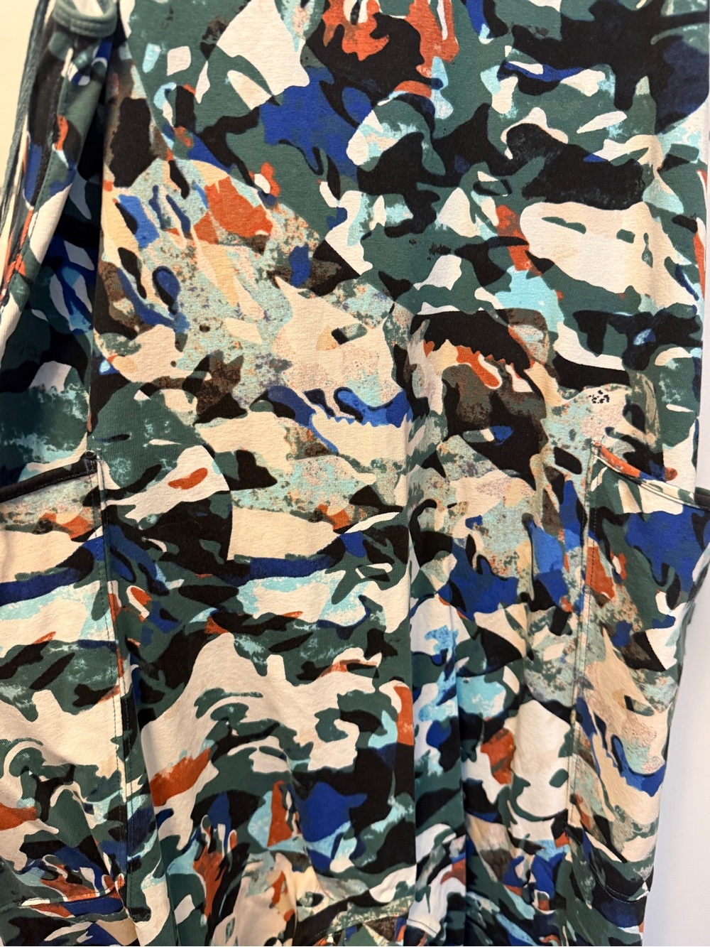 Free People Multicolor Camo-Print Jumpsuit size Medium. Never worn. - Picture 3 of 4